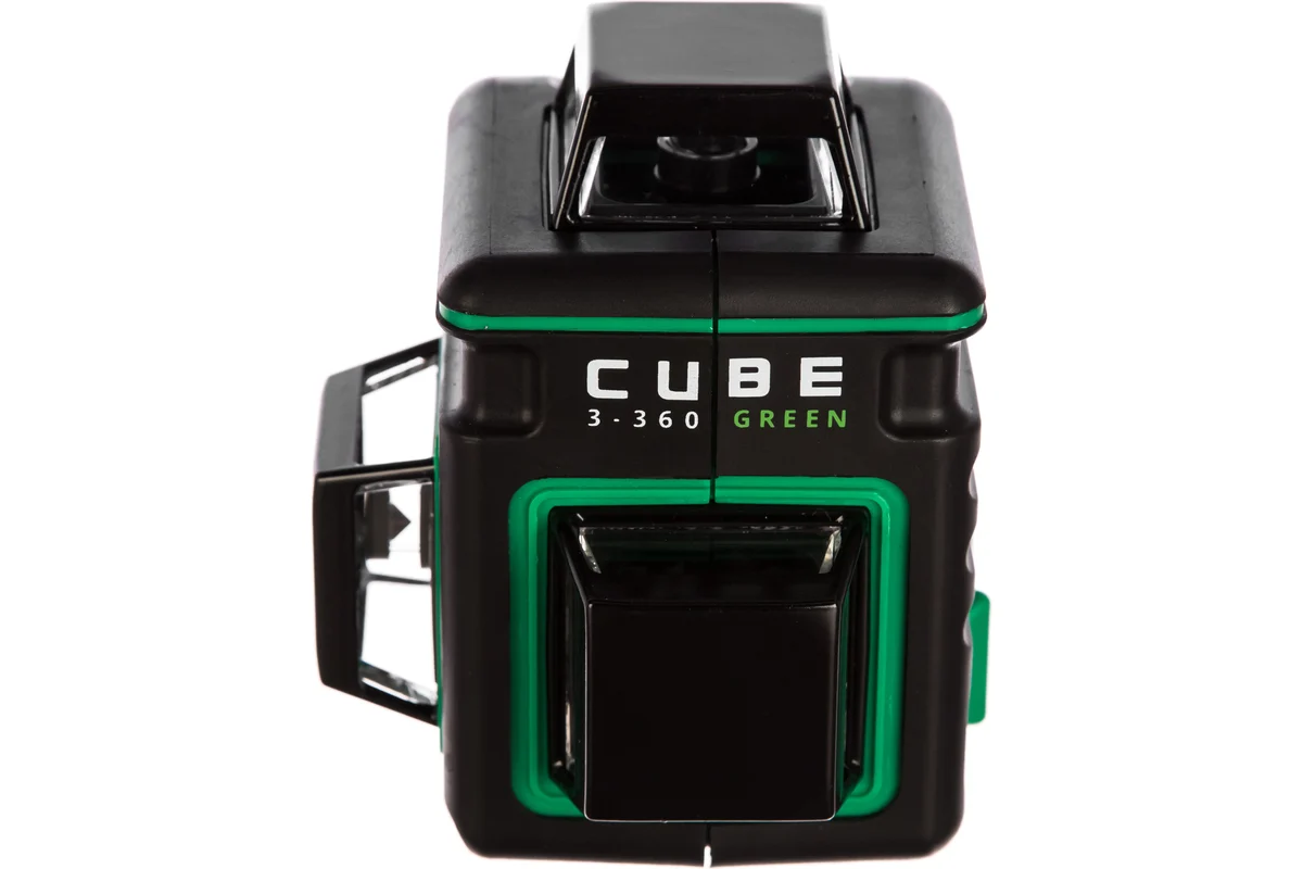 Лазерный уровень ADA CUBE 3-360 GREEN, 40 м, с приемником 70 м, 3 луча — изображение 3