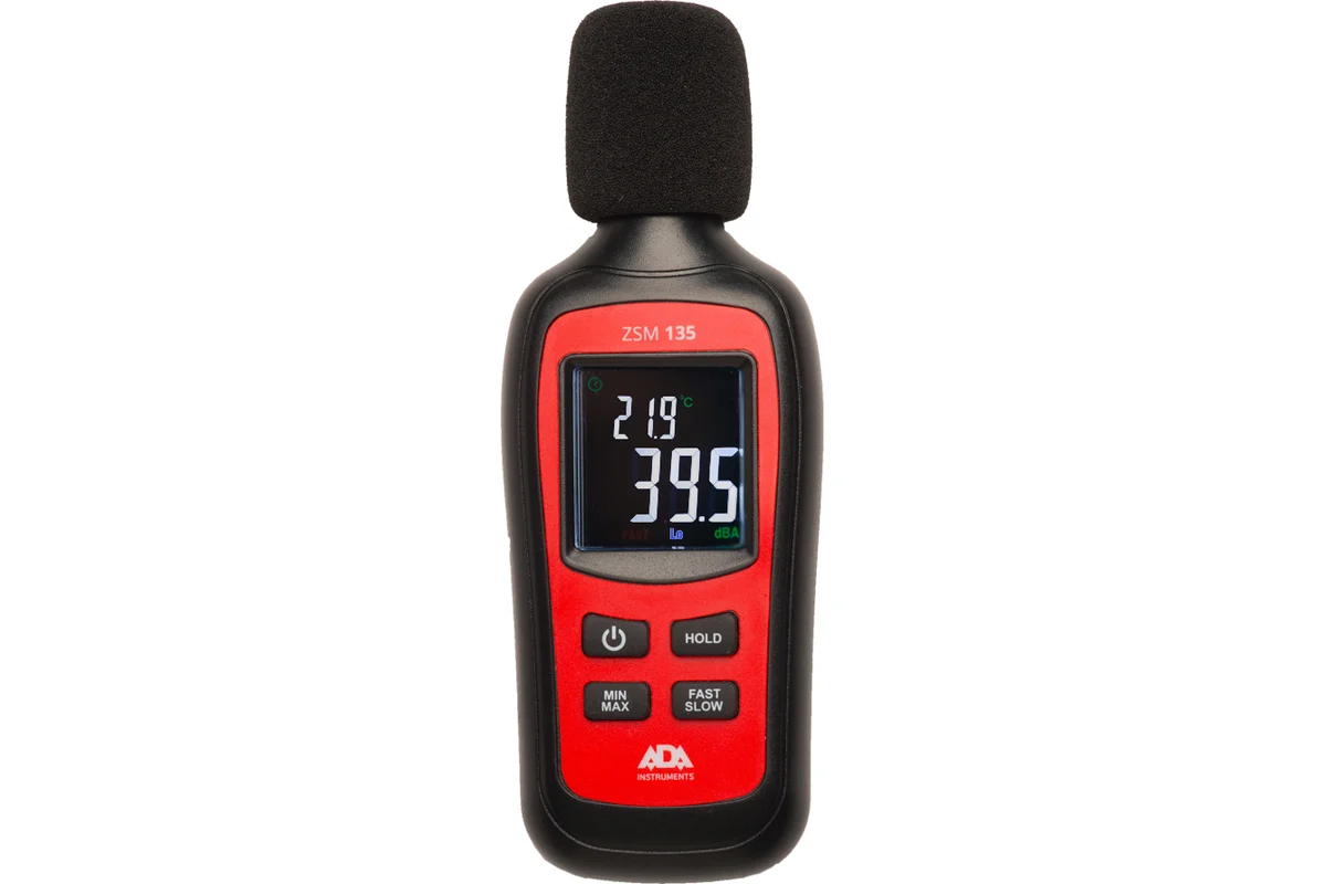Измеритель уровня шума ADA ZSM 135, 35-135 дБ