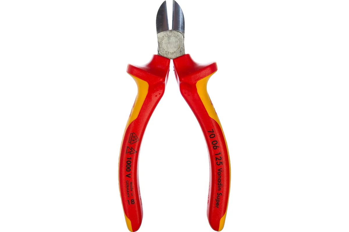 Бокорезы KNIPEX 125 мм, до 1000 В