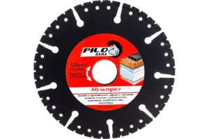 Диск отрезной, Мультирез, 125х22.23 мм, Pilorama