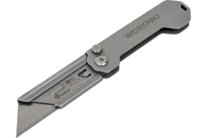 Нож складной мини WORKPRO из нержавеющей стали