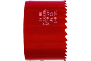 Коронка биметаллическая, М42 Cobalt 8%, 68 мм, Pilorama