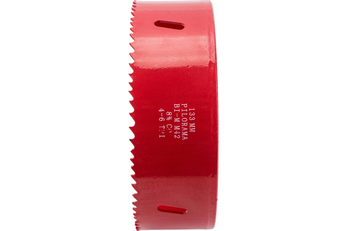 Коронка биметаллическая, М42 Cobalt 8%, 133 мм, Pilorama