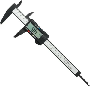 Штангенциркуль пластиковый цифровой, WORKPRO, 150 мм