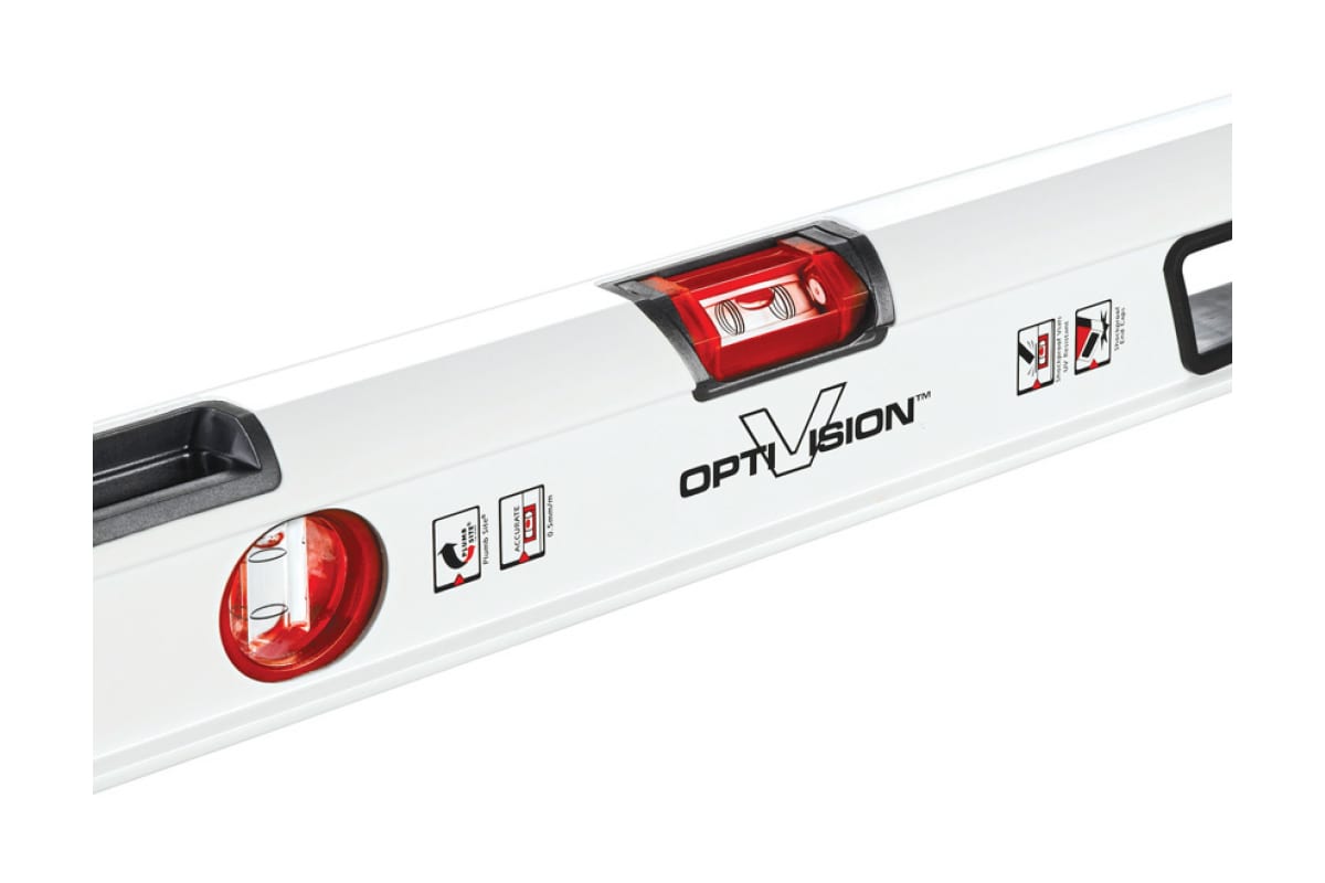 Уровень Karpo, PLUMBSITE OPTI-VISION CONDOR, 80 см, 2 колбы — изображение 2