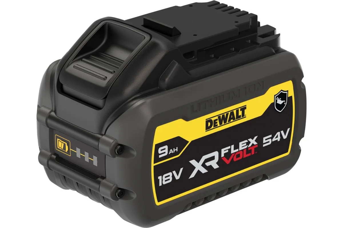 Аккумулятор 54/18V XR 9.0 Ач, Li-Ion, DeWALT, DCB547-G — изображение 2