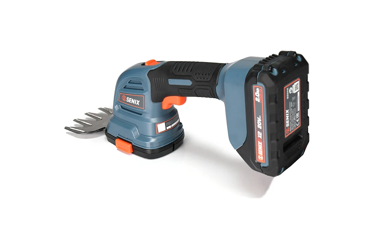 Ножницы-кусторез SENIX GSX2-M-EU 20 В, 1250 об/мин, 1х2 А*ч, З/У — изображение 3