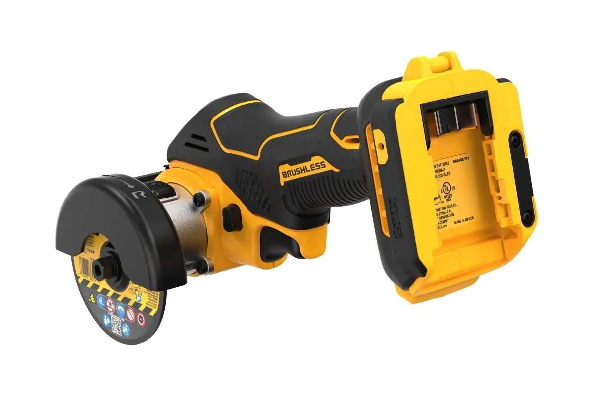 Отрезная машина 20 В, 76 мм, без АКБ и З/У, DEWALT, DCS438N-XJ — изображение 2