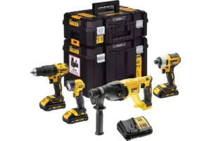 Набор инструментов 18 В, 3х3Ач, З/У, 4 пр., DEWALT, DCK440L3T-QW