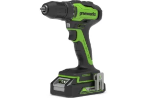 Шуруповерт Greenworks Арт. 3704007UA 24 В, 35 Нм, 1450 об/мин, 1х2 А*ч и З/У