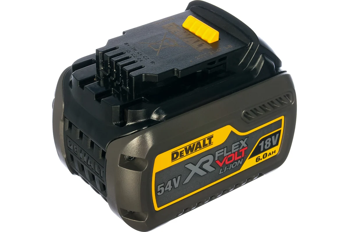Аккумулятор 18V/6.0Ah, 54V/2.0Ah, Li-Ion, DEWALT, DCB546 — изображение 2