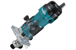 Фрезер кромочный MAKITA 530Вт, 32000об\м, цанга-6мм, плавный пуск, антирестарт ,1.5кг, кор.
