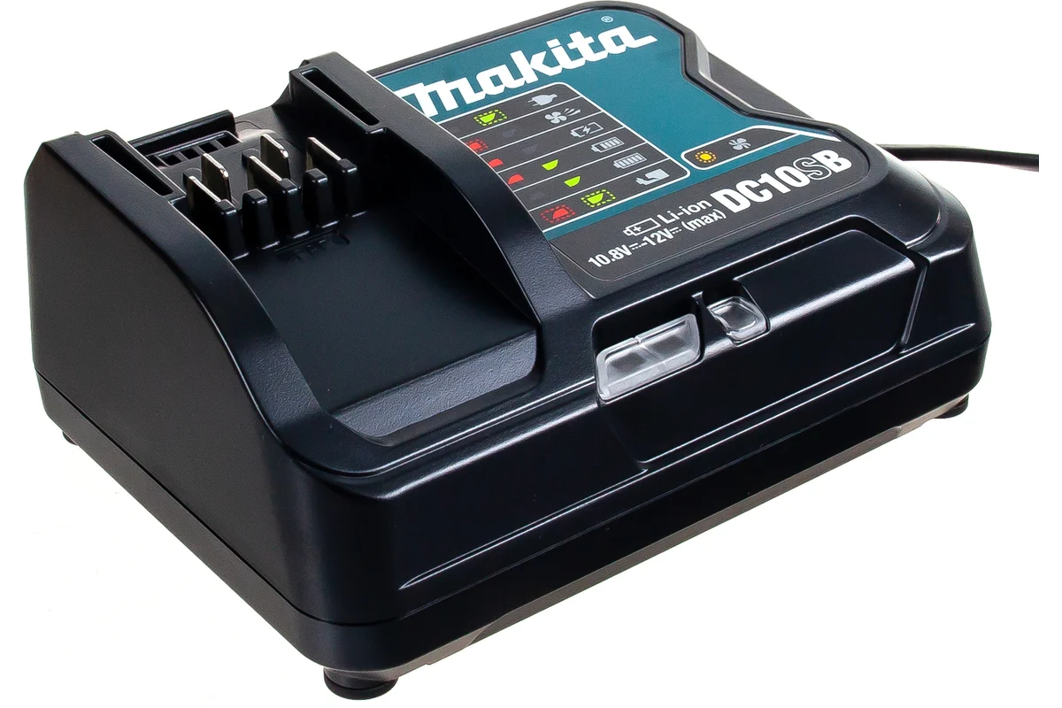 Зарядное устройство 10.8/12 В, Li-ion, 1 порт,Makita, 199397-3
