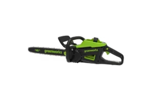 Цепная пила 60 В, шина 40 см, 24 м/с, без АКБ и З/У, Greenworks, арт.2008907